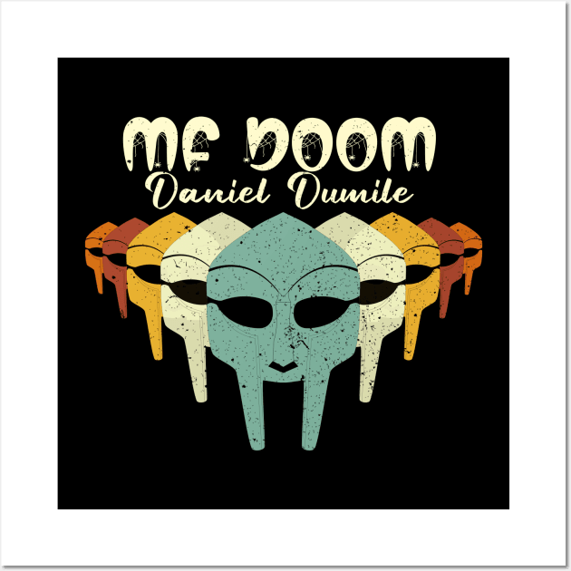 MF Doom - Daniel Dumile Retro Wall Art by Global Creation